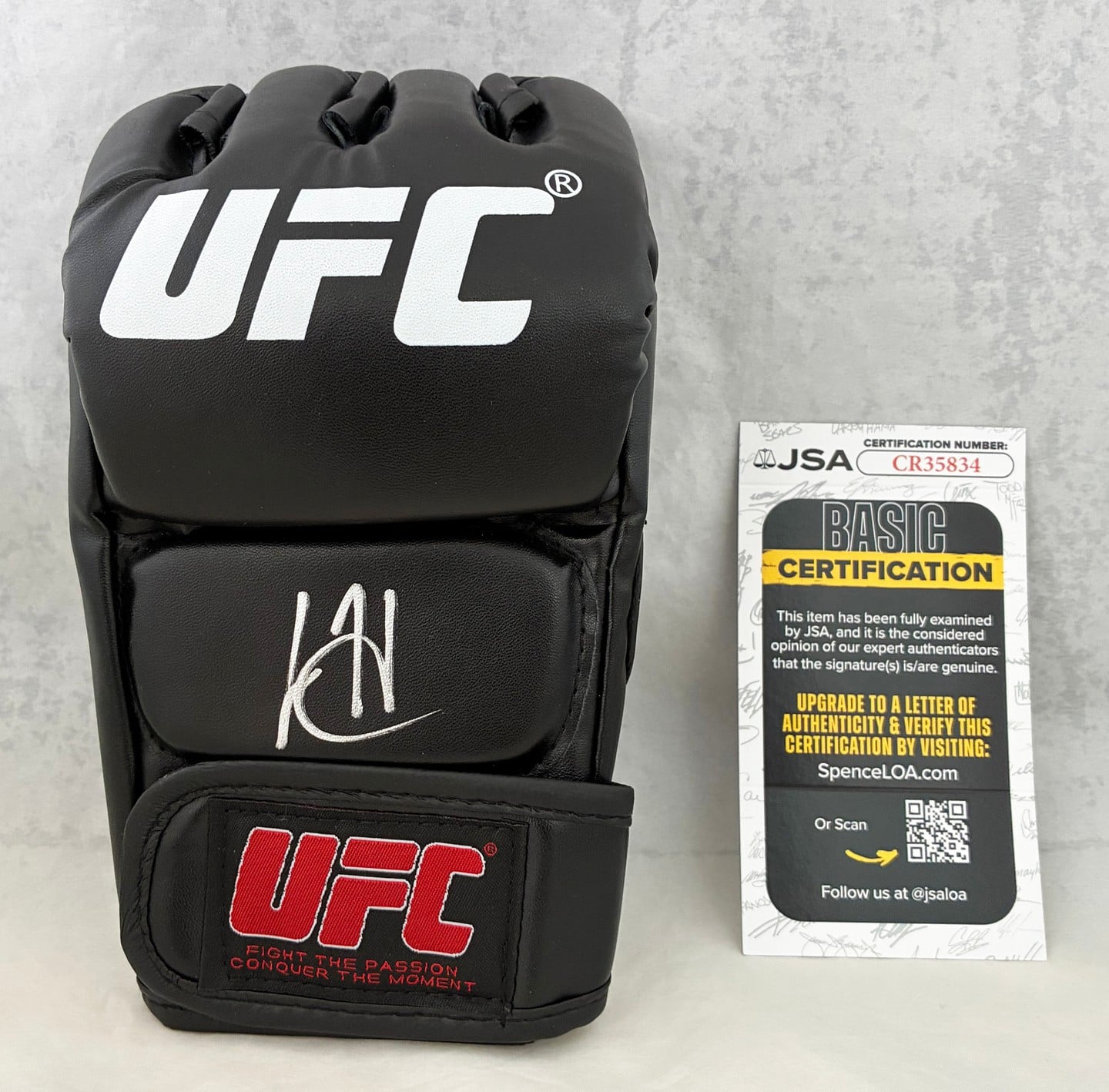 Josh Hokit Signed UFC Glove JSA