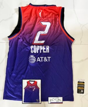 Kahleah Copper Signed Jersey WNBA Phoenix Mercury JSA