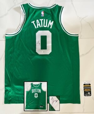 Jayson Tatum Signed Jersey Boston Celtics JSA