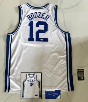 Cameron Boozer Signed Jersey Duke Blue Devils JSA