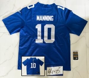 Eli Manning Signed Jersey New York Giants JSA