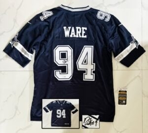Demarcus Ware Signed Jersey Dallas Cowboys JSA