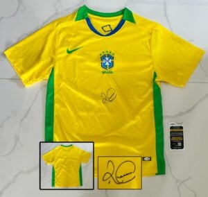 Romario Signed Jersey Brazil JSA