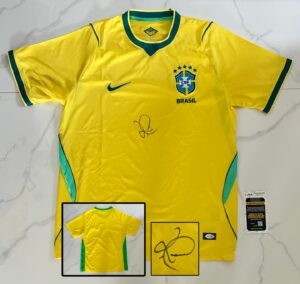 Romario Signed Jersey Brazil JSA 1