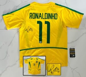 Ronaldinho Signed Jersey Brazil JSA