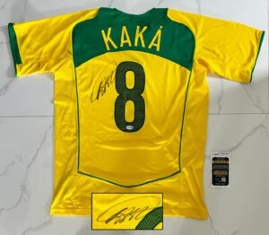 Kaka Signed Jersey Brazil JSA