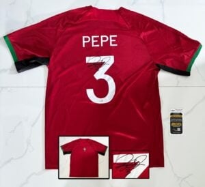 Pepe Signed Jersey Portugal JSA