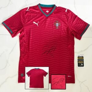 Pepe Signed Jersey Portugal JSA 3