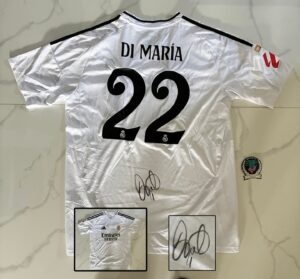 Angel Di Maria Signed Jersey Real Madrid Beckett BAS