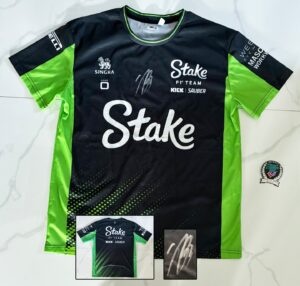 Gabriel Bortoleto Signed Shirt Audi Stake Jersey Beckett BAS 2