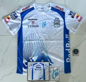 Andrea Kimi Antonelli Signed Shirt Mercedes Visa Cash App Jersey Beckett BAS