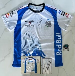 Arvid Lindblad Signed Shirt Visa Cash App Jersey Beckett BAS 1