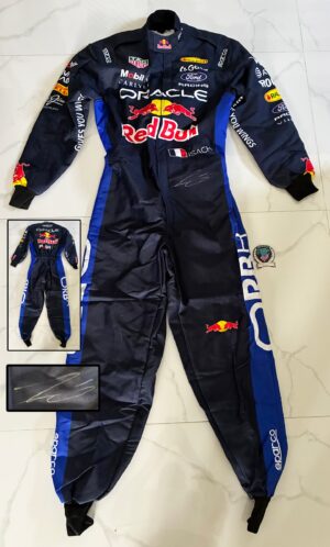 Isack Hadjar Signed Race Suit Red Bull Beckett BAS