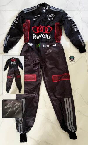 Gabriel Bortoleto Signed Race Suit Audi Beckett BAS