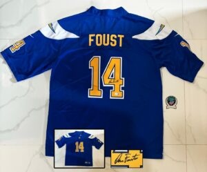 Dan Fouts Signed Jersey San Diego Chargers Beckett BAS