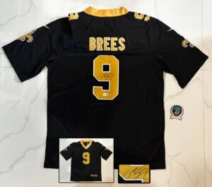 Drew Brees Signed Jersey New Orleans Saints Beckett BAS