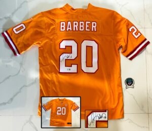 Ronde Barber Signed Jersey Tampa Bay Buccaneers Beckett BAS