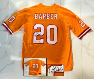 Ronde Barber Signed Jersey Tampa Bay Buccaneers Beckett BAS 1
