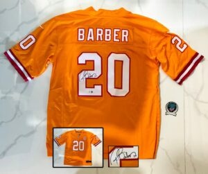 Ronde Barber Signed Jersey Tampa Bay Buccaneers Beckett BAS 2