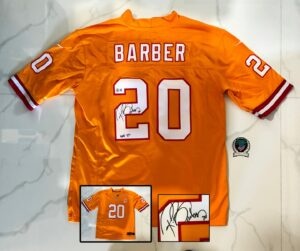 Ronde Barber Signed Jersey Tampa Bay Buccaneers Beckett BAS 3