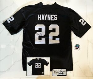Mike Haynes Signed Jersey Oakland Raiders Beckett BAS