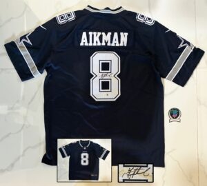Troy Aikman Signed Jersey Dallas Cowboys Beckett BAS