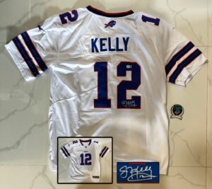 Jim Kelly Signed Jersey Buffalo Bills Beckett BAS