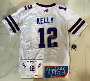 Jim Kelly Signed Jersey Buffalo Bills Beckett BAS 1