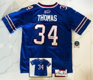 Thurman Thomas Signed Jersey Buffalo Bills Beckett BAS