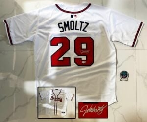 John Smoltz Signed Jersey Atlanta Braves Beckett BAS