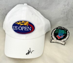 Emma Raducanu Signed Hat US Open Beckett BAS