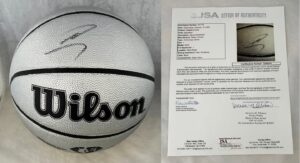 Steph Curry Signed Basketball Top 75 Limited Edition BAS