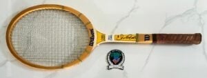 Chris Evert Signed Tennis Racquet Beckett BAS 1