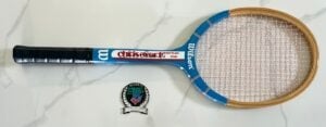 Chris Evert Signed Tennis Racquet Beckett BAS 5