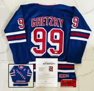 Wayne Gretzky Signed Jersey New York Rangers Beckett BAS