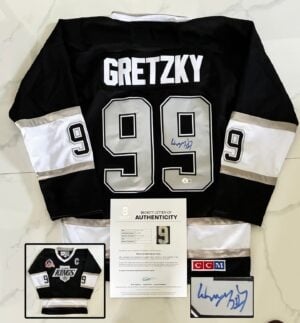 Wayne Gretzky Signed Jersey Los Angeles Kings Beckett BAS 1