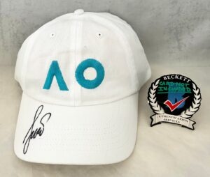Elena Rybakina Signed Hat Australian Open Beckett BAS 1