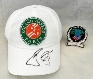 Alexander Zverev Signed Hat Roland Garros French Open Beckett BAS