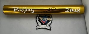 Usain Bolt Signed Baton 2008 Beijing Olympics Beckett BAS 2