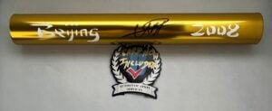 Usain Bolt Signed Baton 2008 Beijing Olympics Beckett BAS 3