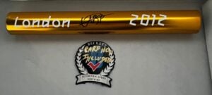 Usain Bolt Signed Baton 2012 London Olympics Beckett BAS 1