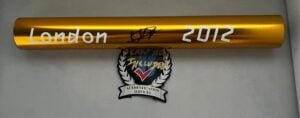 Usain Bolt Signed Baton 2012 London Olympics Beckett BAS 2
