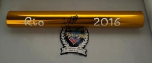 Usain Bolt Signed Baton 2016 Rio Olympics Beckett BAS 2