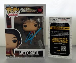 Michelle Rodriguez Signed Funko Pop Letty Ortiz Fast & Furious JSA