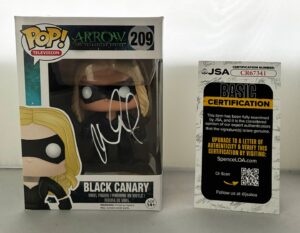 Katie Cassidy Signed Funko Pop Black Canary Arrow JSA