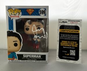 Jerry O'Connell Signed Funko Pop Superman JSA