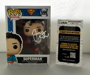 Jerry O'Connell Signed Funko Pop Superman JSA 1