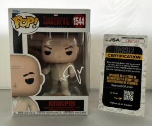 Vincent D'Onofrio Signed Funko Pop Kingpin Daredevil JSA