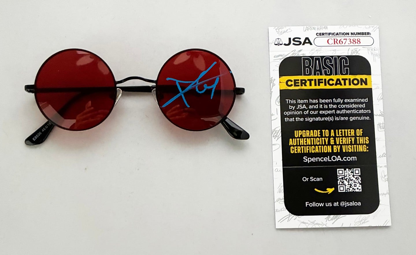 Charlie Cox Signed Glasses Daredevil Born Again JAS