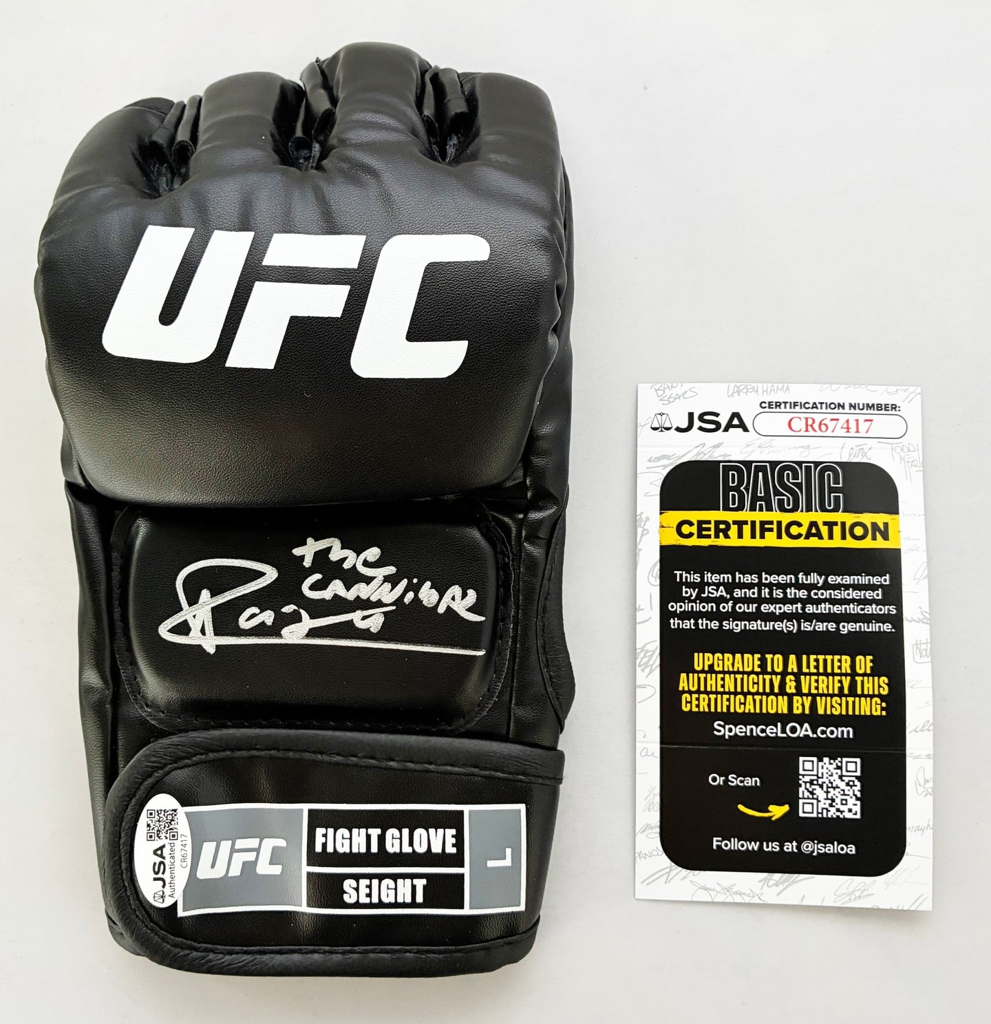 Alexandre Pantoja Signed UFC Glove JSA